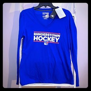 Adidas RangersTown Hockey Long Sleeve Shirt